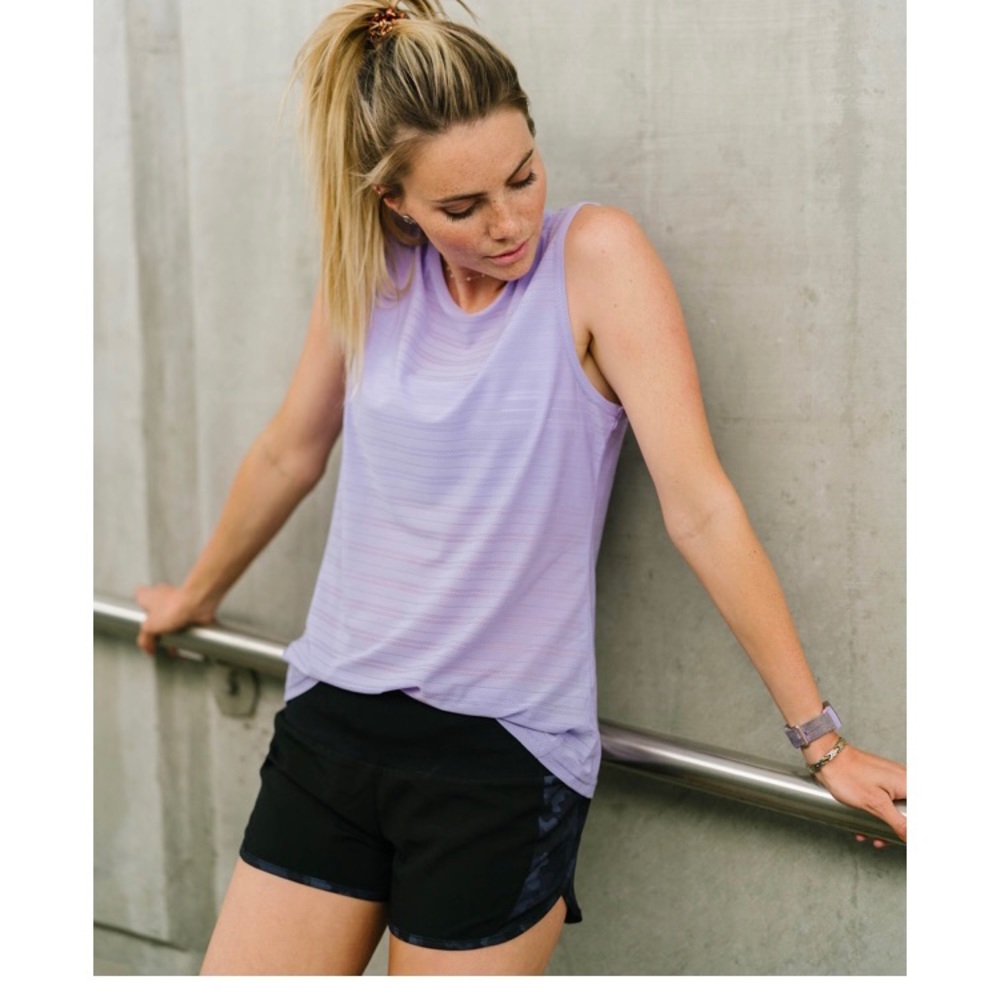 Zyia Lavender Luxe Muscle Tank